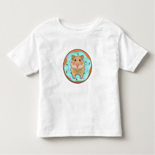 T-shirt Pour Les Tous Petits Hamster avec Donut