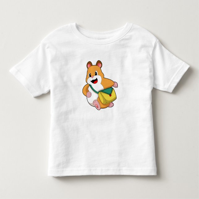 T-shirt Pour Les Tous Petits Hamster avec sac.PNG (Devant)