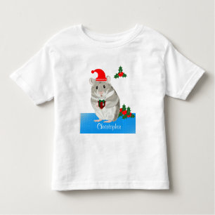 T-shirt Pour Les Tous Petits Hamster gris personnalisé