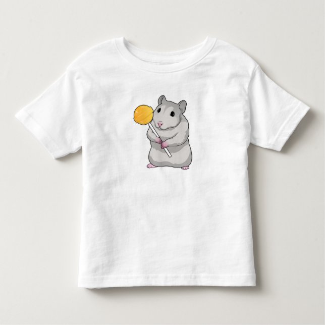 T-shirt Pour Les Tous Petits Hamster Lollipop (Devant)