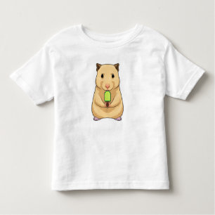 T-shirt Pour Les Tous Petits Hamster Popsicle