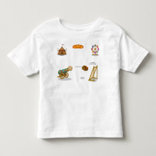 T-shirt Pour Les Tous Petits Hannibal le boulet de canon