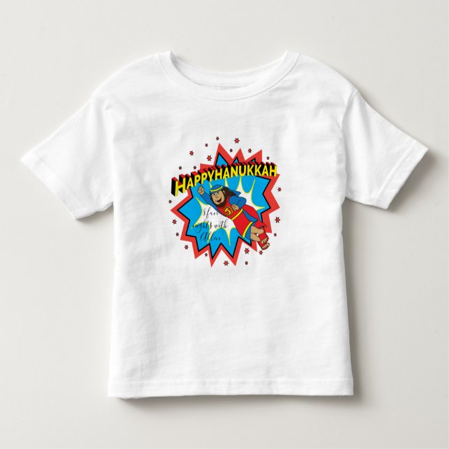 T-shirt Pour Les Tous Petits Hanoukka Toddler Judah Maccabe (Devant)