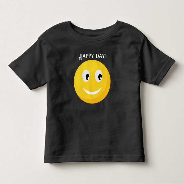 T-shirt Pour Les Tous Petits Happy face in a good mood (Devant)