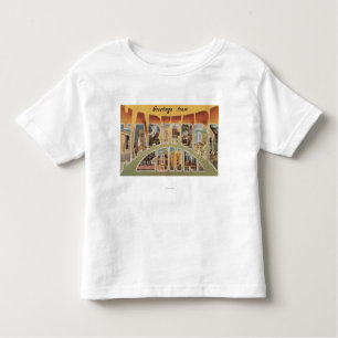 T-shirt Pour Les Tous Petits Hartford, le Connecticut - grandes scènes 3 de