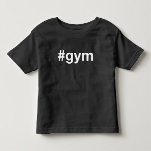T-shirt Pour Les Tous Petits Hashtag GYM