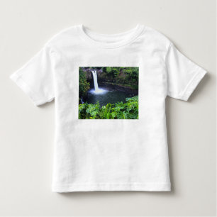 T-shirt Pour Les Tous Petits Hawaï, Big Island, Hilo, Rainbow Falls, Lush