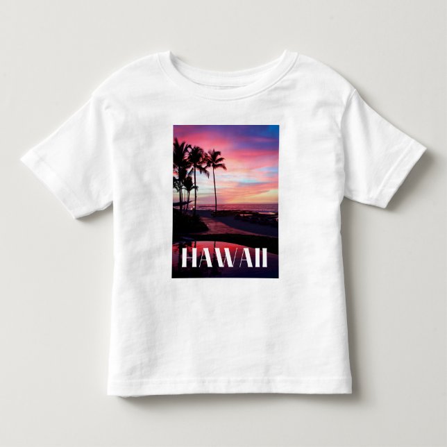 T-shirt Pour Les Tous Petits Hawaii (Devant)
