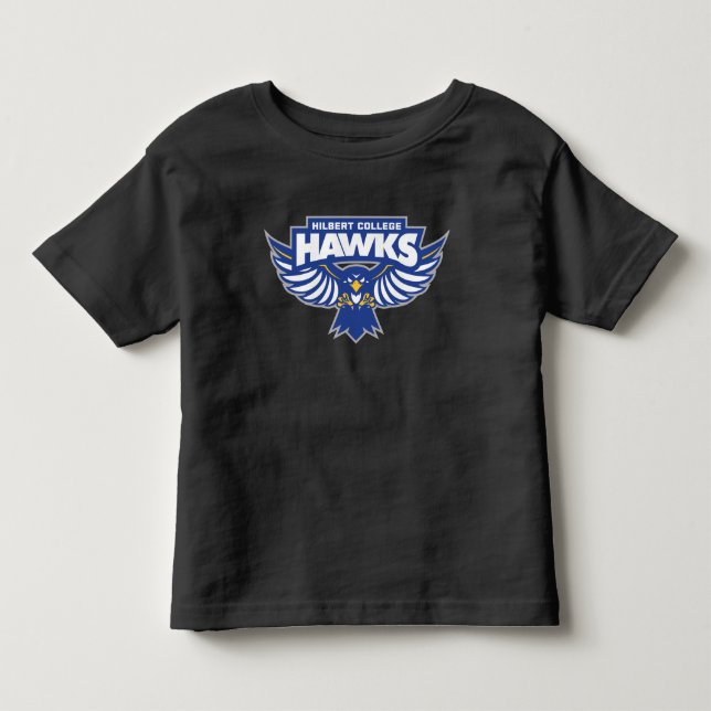 T-shirt Pour Les Tous Petits Hawks du Hilbert College (Devant)