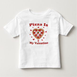 T-shirt Pour Les Tous Petits Heart Pizza Est Ma Saint Valentin Belle Saint Vale