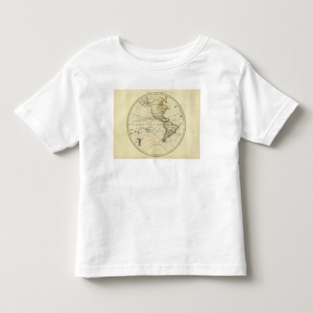 T-shirt Pour Les Tous Petits Hémisphère de l'ouest 11 (Devant)
