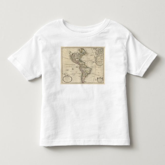 T-shirt Pour Les Tous Petits Hémisphère de l'ouest 2 (Devant)