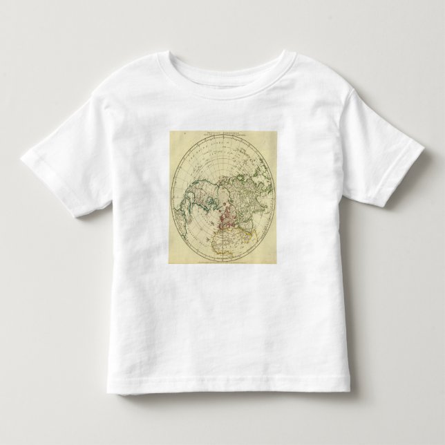 T-shirt Pour Les Tous Petits Hémisphère nord 2 (Devant)