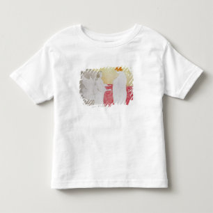 T-shirt Pour Les Tous Petits Henri de Toulouse-Lautrec Femme au lit, profil