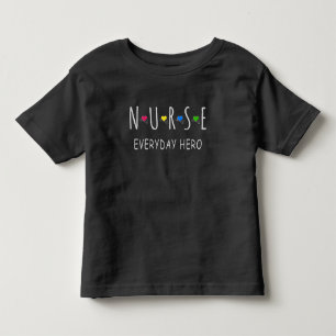 T-shirt Pour Les Tous Petits Héroïne Quotidienne Infirmière