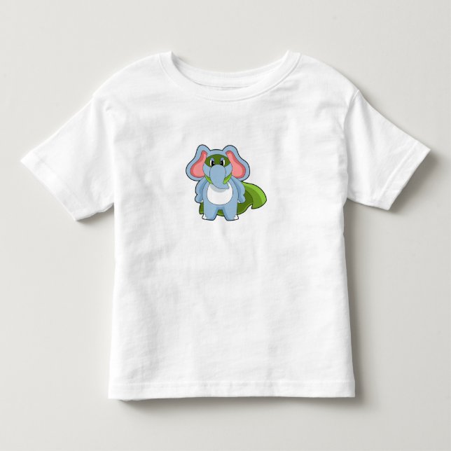 T-shirt Pour Les Tous Petits Héros éléphant (Devant)