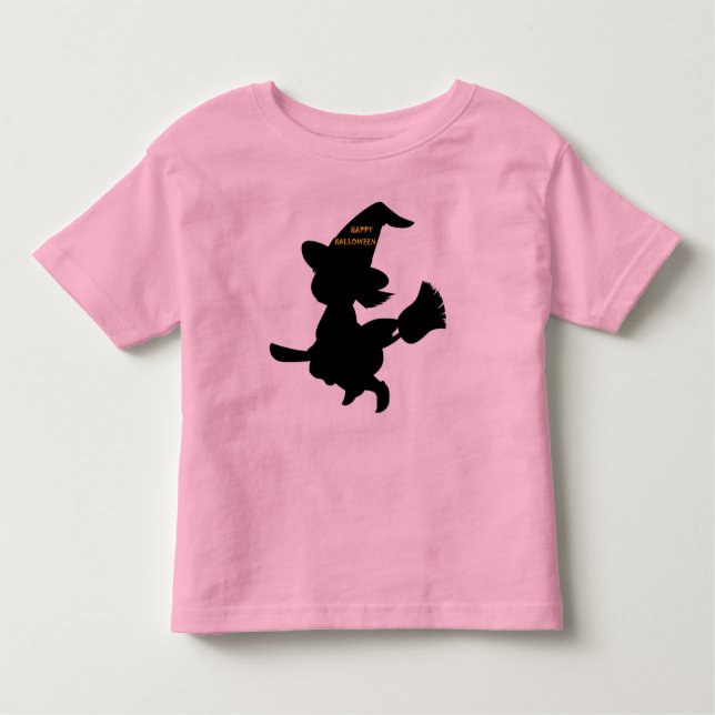 T-SHIRT POUR LES TOUS PETITS "HEUREUX HALLOWEEN" PETIT TÉMOIN (Devant)