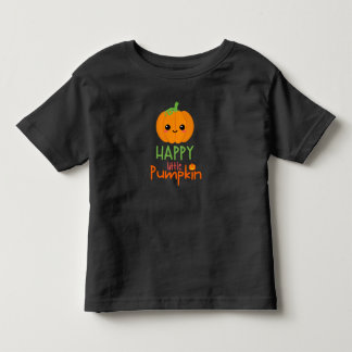 T-shirt Pour Les Tous Petits Heureux petit Citrouille