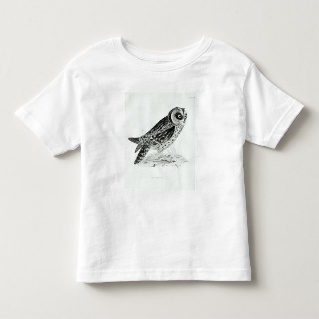 T-shirt Pour Les Tous Petits Hibou (Devant)