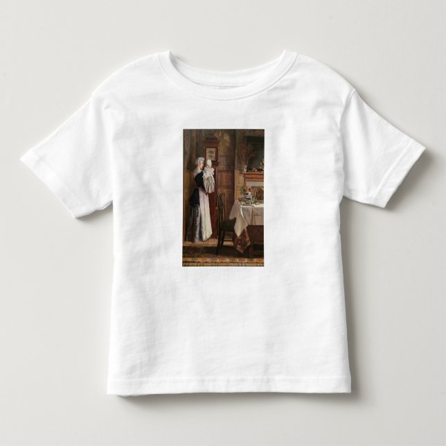 T-shirt Pour Les Tous Petits Hickory, Dickory, dock (Devant)