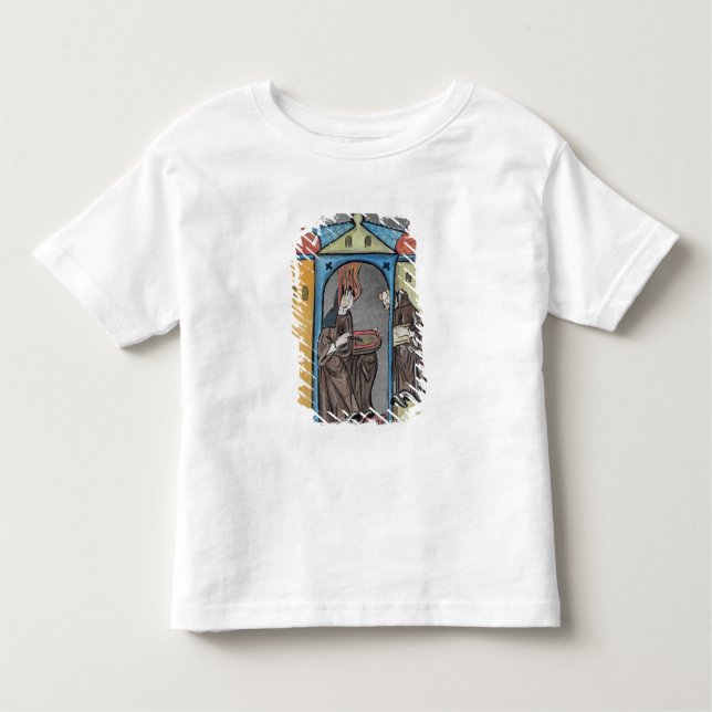 T-shirt Pour Les Tous Petits Hildegard de Bingen (Devant)