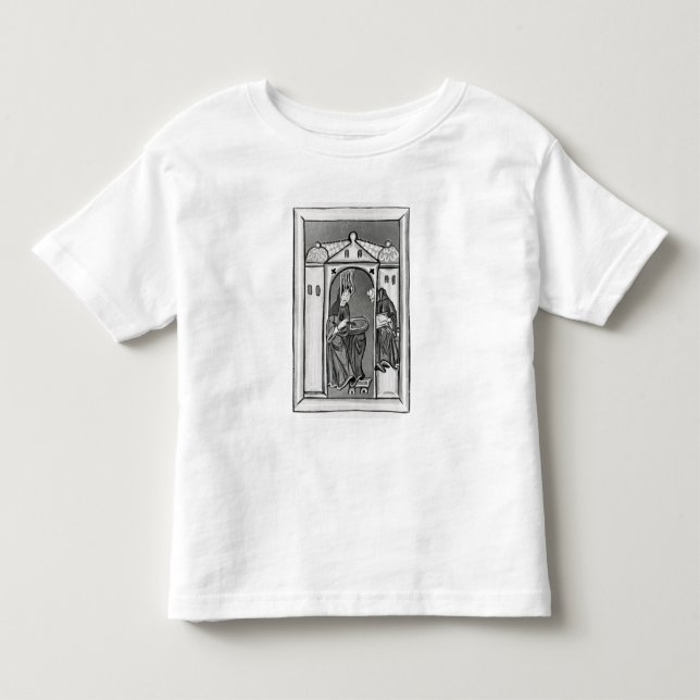 T-shirt Pour Les Tous Petits Hildegard de Bingen (Devant)