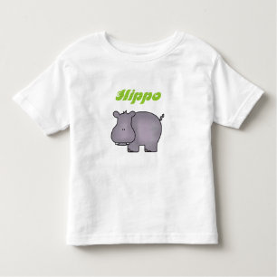 T-shirt Pour Les Tous Petits Hippopotame