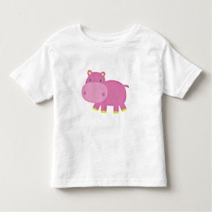 T-shirt Pour Les Tous Petits Hippopotame mignon