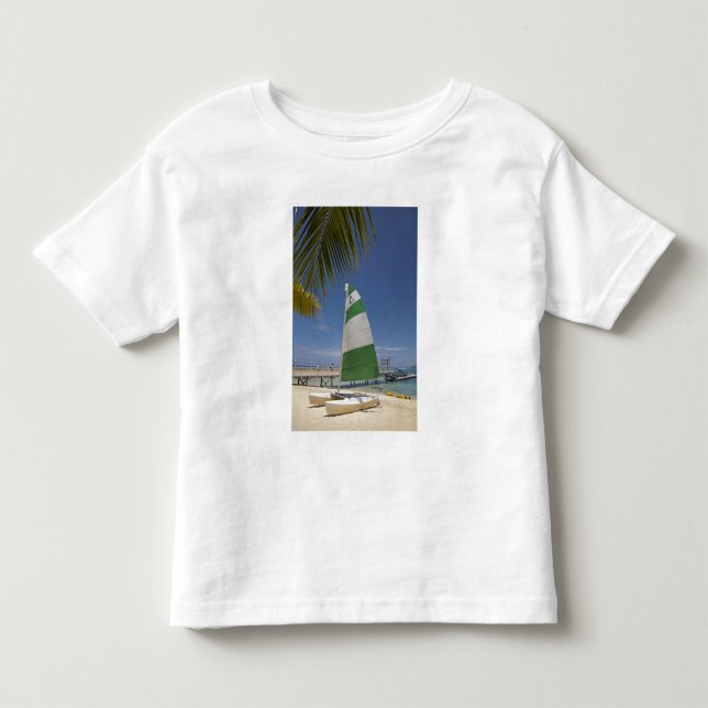 T-shirt Pour Les Tous Petits Hobie Cat, Plantation Island Resort (Devant)