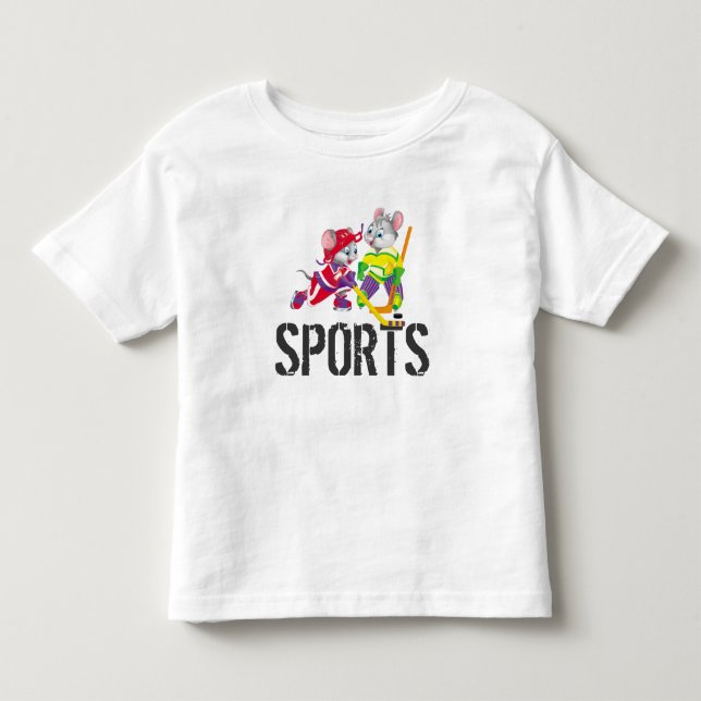 T-shirt Pour Les Tous Petits hockey (Devant)