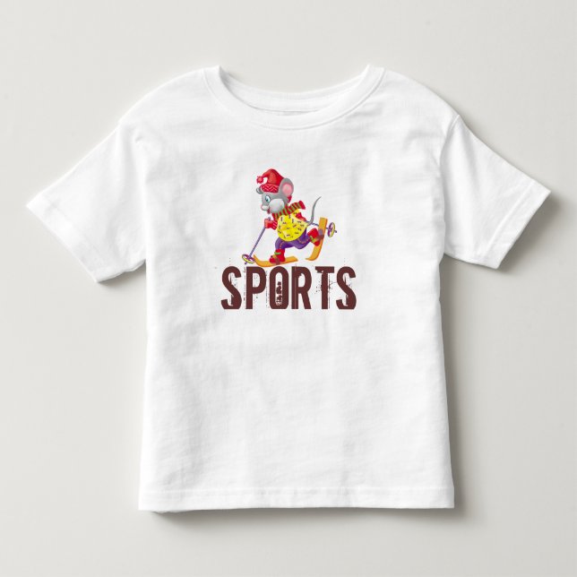 T-shirt Pour Les Tous Petits hockey (Devant)