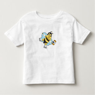 T-shirt Pour Les Tous Petits Hockey sur glace Bee Hockey sur glace