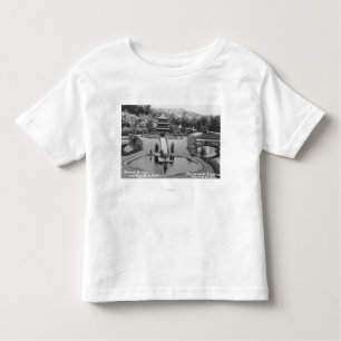 T-shirt Pour Les Tous Petits Hollywood, maison de CA Bernheimer dans le jardin