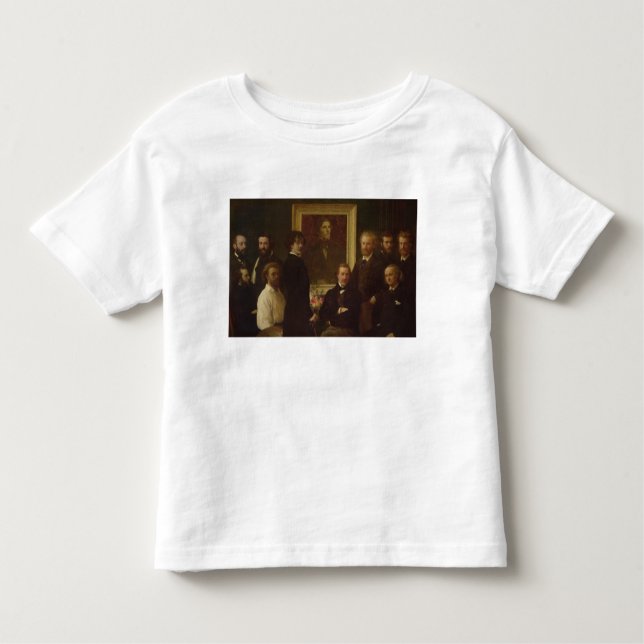 T-shirt Pour Les Tous Petits Hommage à Delacroix, 1864 (Devant)