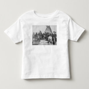 T-shirt Pour Les Tous Petits Hommes blancs (Buffalo Bill y compris) et Lakota