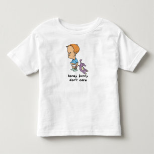 T-shirt Pour Les Tous Petits Honey Bunny S'en Fiche