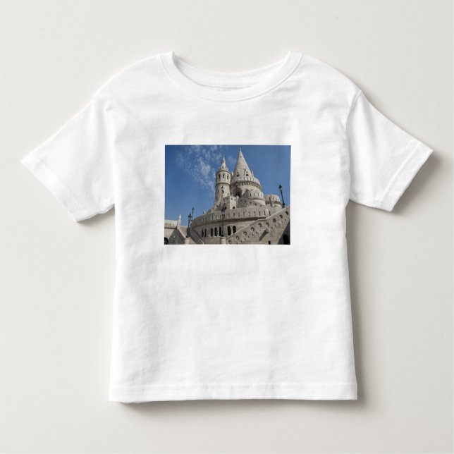 T-shirt Pour Les Tous Petits Hongrie, capitale de Budapest. Buda, Château 2 (Devant)