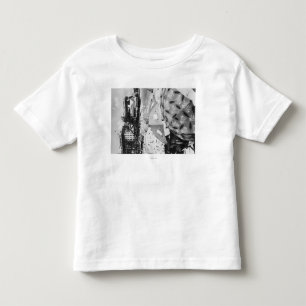 T-shirt Pour Les Tous Petits Honolulu, Hawaï - vue de plage de Waikiki