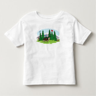 T-shirt Pour Les Tous Petits Horatio le randonnée de hérisson