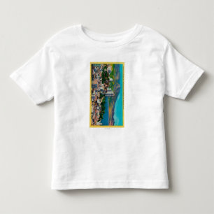 T-shirt Pour Les Tous Petits Horizon russe de colline avec