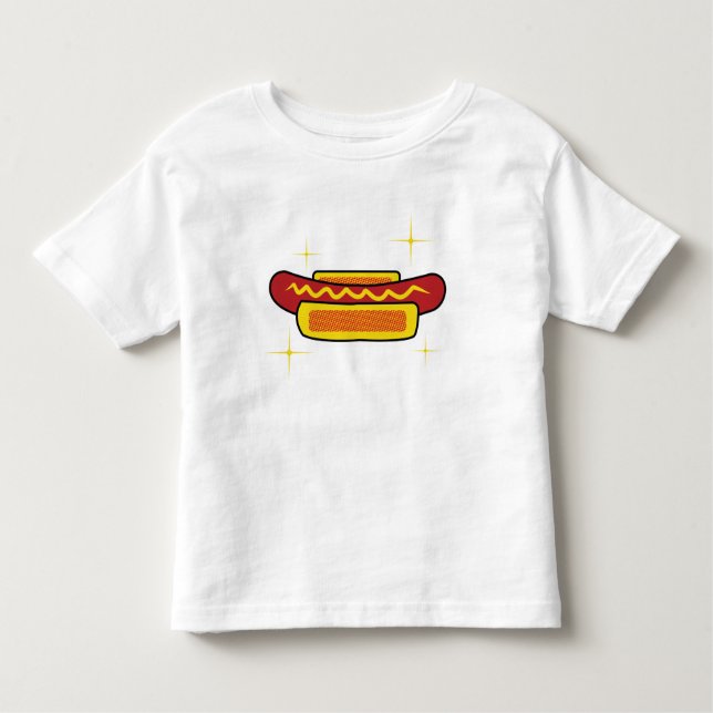 T-shirt Pour Les Tous Petits Hot-dog (Devant)