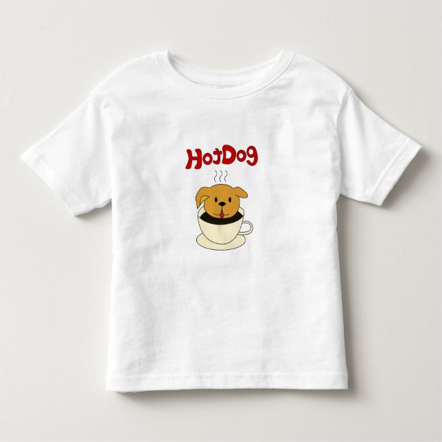 T-shirt Pour Les Tous Petits Hotdog (Devant)