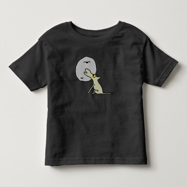 T-shirt Pour Les Tous Petits Howling Wolf (Devant)