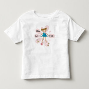 T-shirt Pour Les Tous Petits Hula Hoop Nouvelle grande soeur