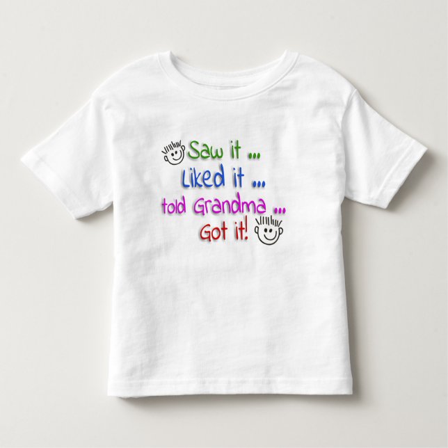 T-shirt Pour Les Tous Petits Humour enfant (Devant)