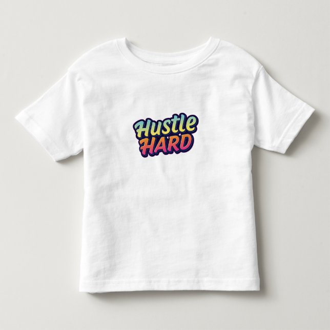 T-shirt Pour Les Tous Petits Hustle (Devant)
