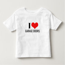 I Love Garage Doors Red Heart Funny Christmas Gift