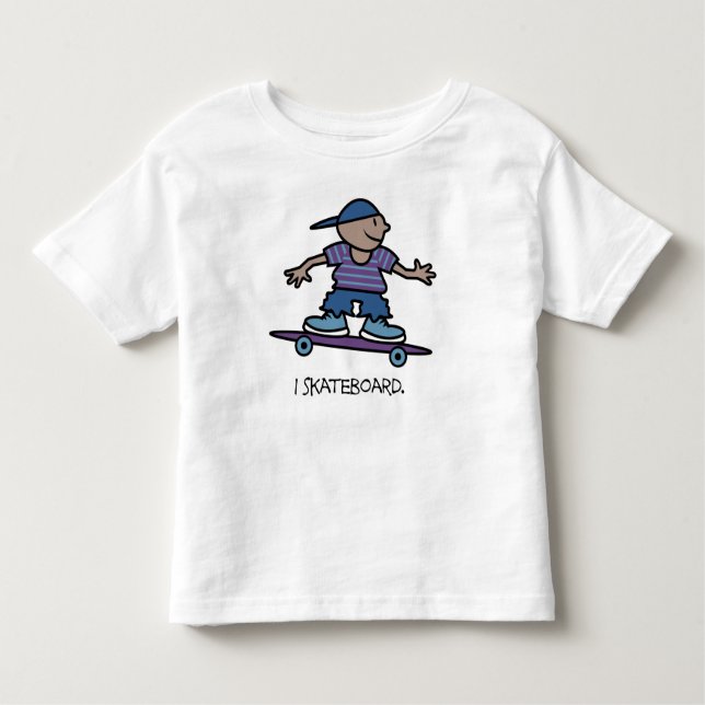 T-shirt Pour Les Tous Petits I Skateboard Kids (Devant)