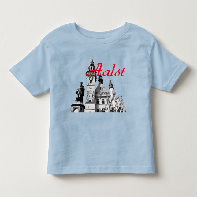 T-shirt Pour Les Tous Petits Icônes de Aalst Souvenir (Devant)
