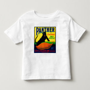 T-shirt Pour Les Tous Petits Igname LabelLawtell, LA de panthère
